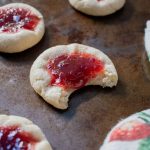 thumprint jam cookies